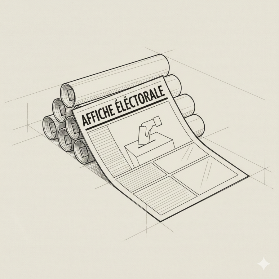 AFFICHES ÉLECTORALES A3