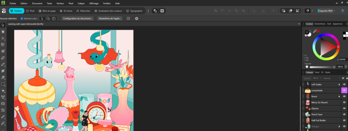 Affinity tuto