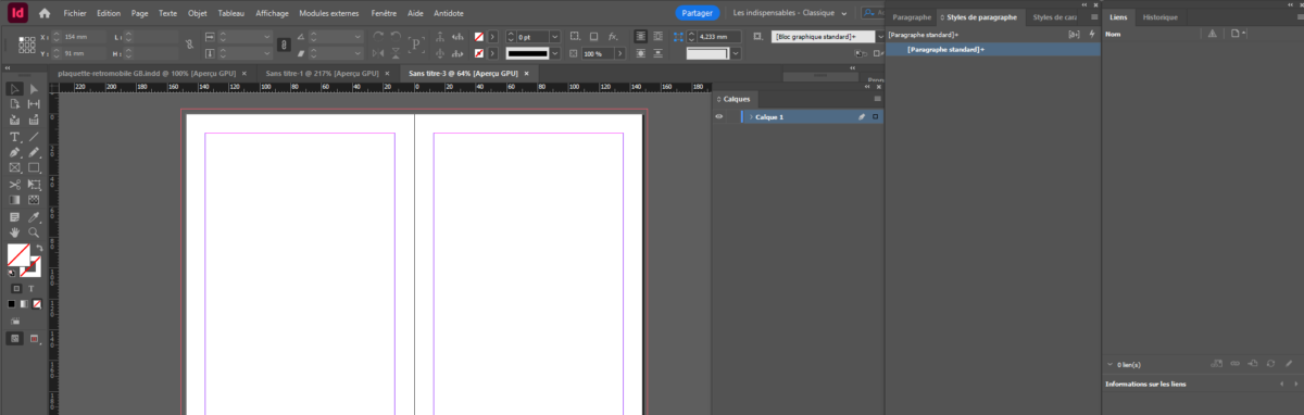 Indesign tuuto