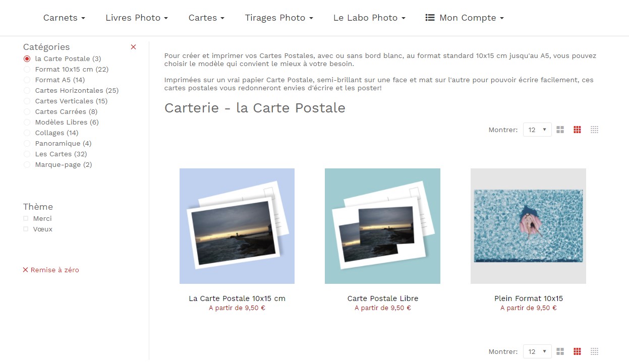 Cartes postales imprimées par OOBLIK